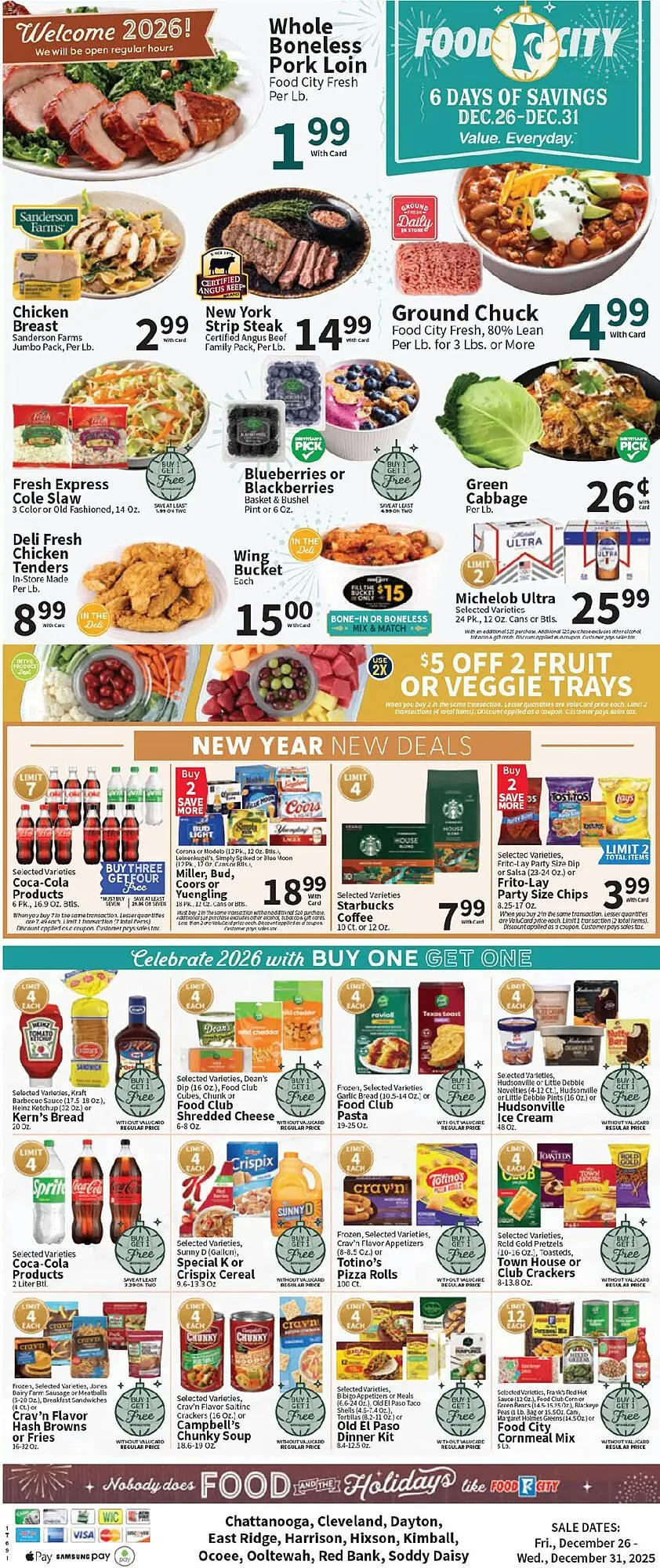 Weekly ad Food City weekly ad from December 26 to January 1 2026 - Page 4