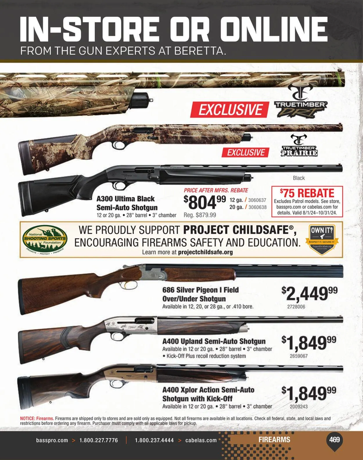 Weekly ad Bass Pro Current weekly ad from September 4 to September 18 2024 - Page 469