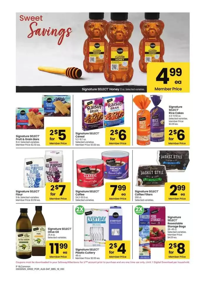 Weekly ad Albertsons - Portland - BBS from March 3 to March 30 2025 - Page 18