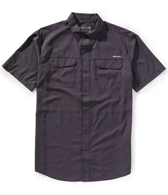 VentTek Outbound Classic Fit Performance Short Sleeve Woven Shirt