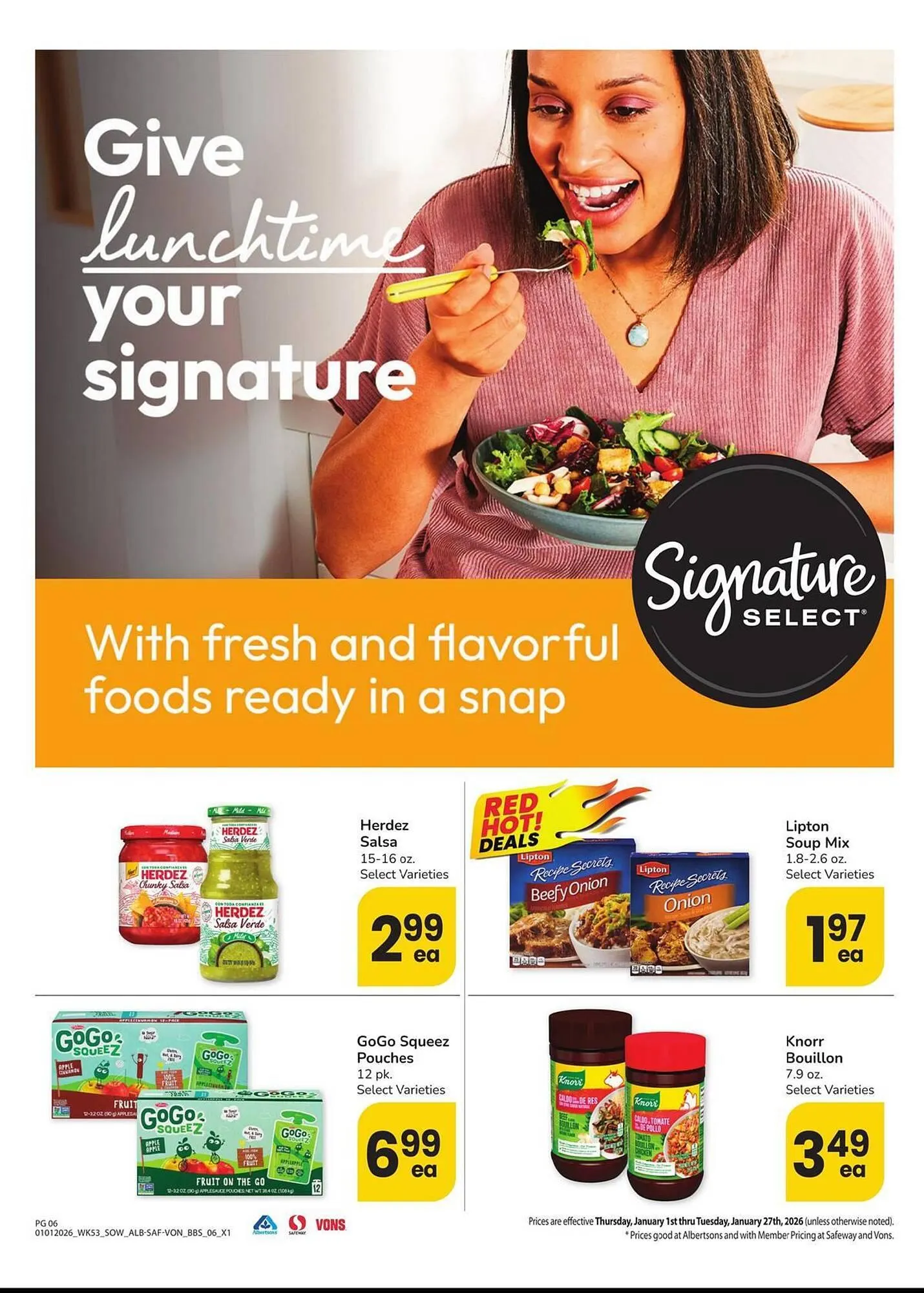Weekly ad Safeway weekly ad from January 1 to January 27 2026 - Page 6