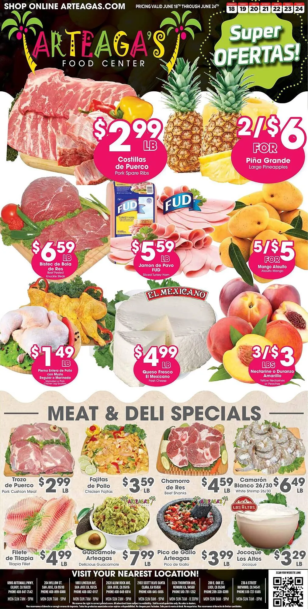 Arteagas Food Center Weekly Ad - 1