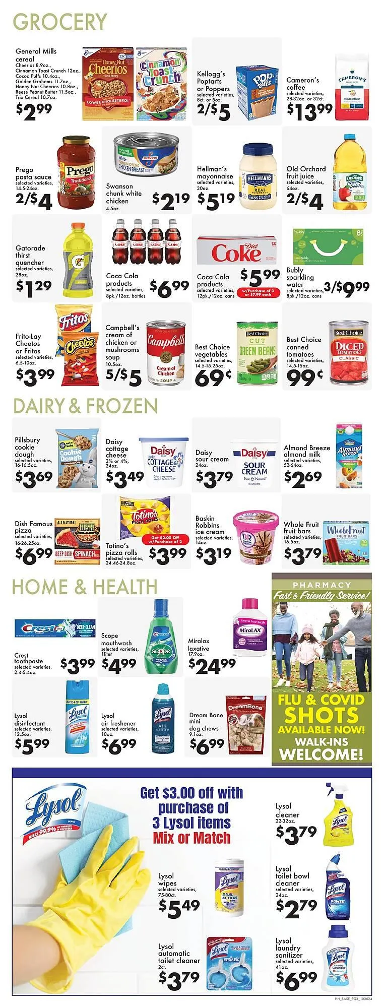 Weekly ad Hen House Weekly Ad from October 30 to November 5 2024 - Page 3