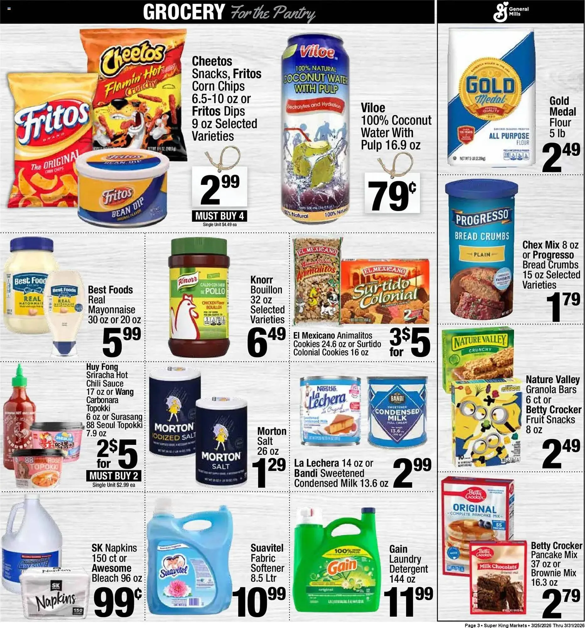 Weekly ad Super King Markets weekly ad from March 25 to April 1 2026 - Page 3