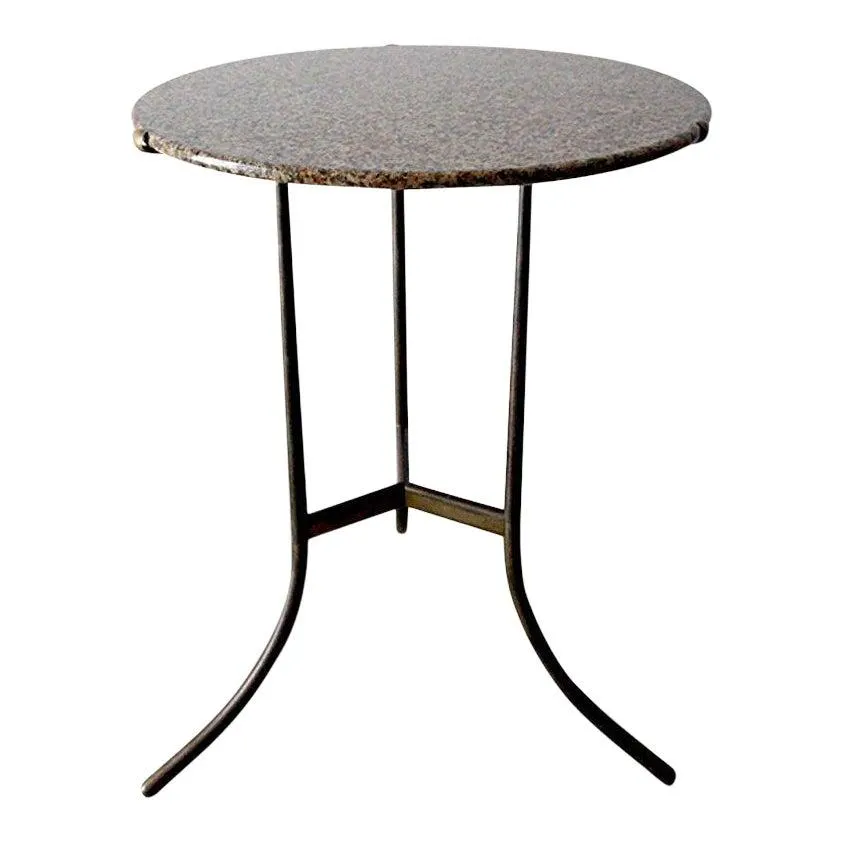 Bronze And Granite Top Table Cedric Hartman