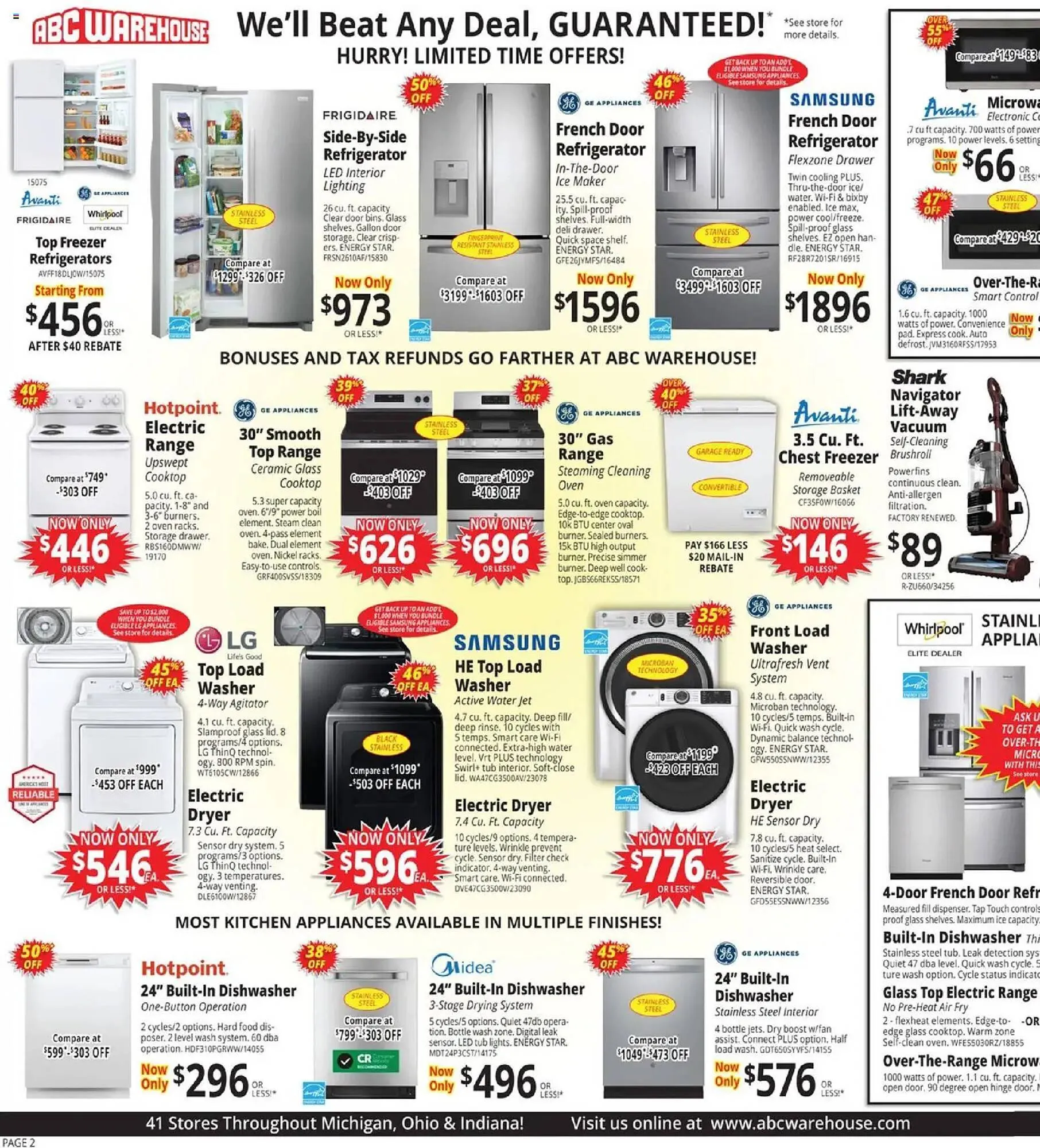 Weekly ad ABC Warehouse weekly ad from March 30 to April 5 2026 - Page 2