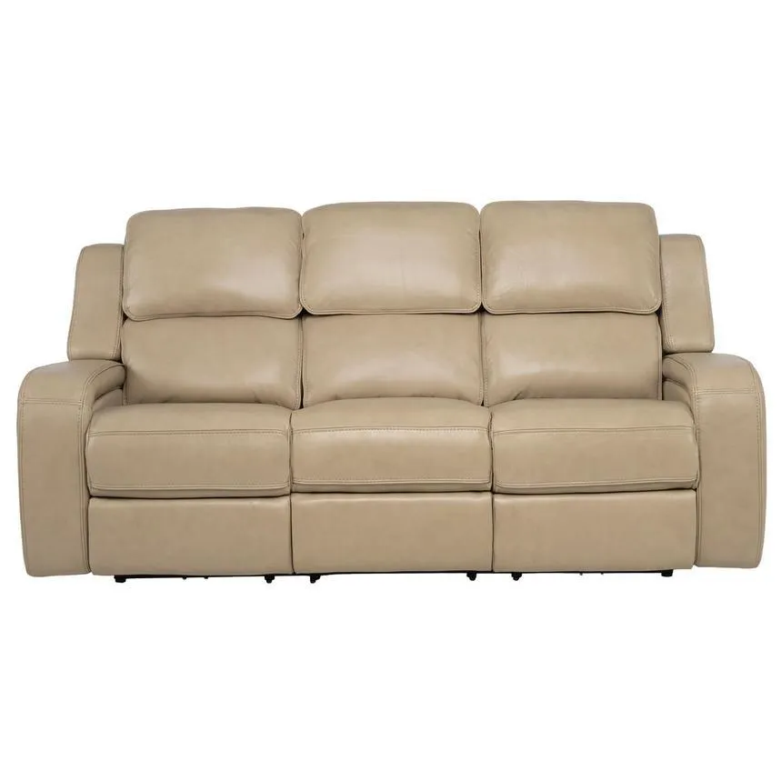 Leather Power Reclining Sofa