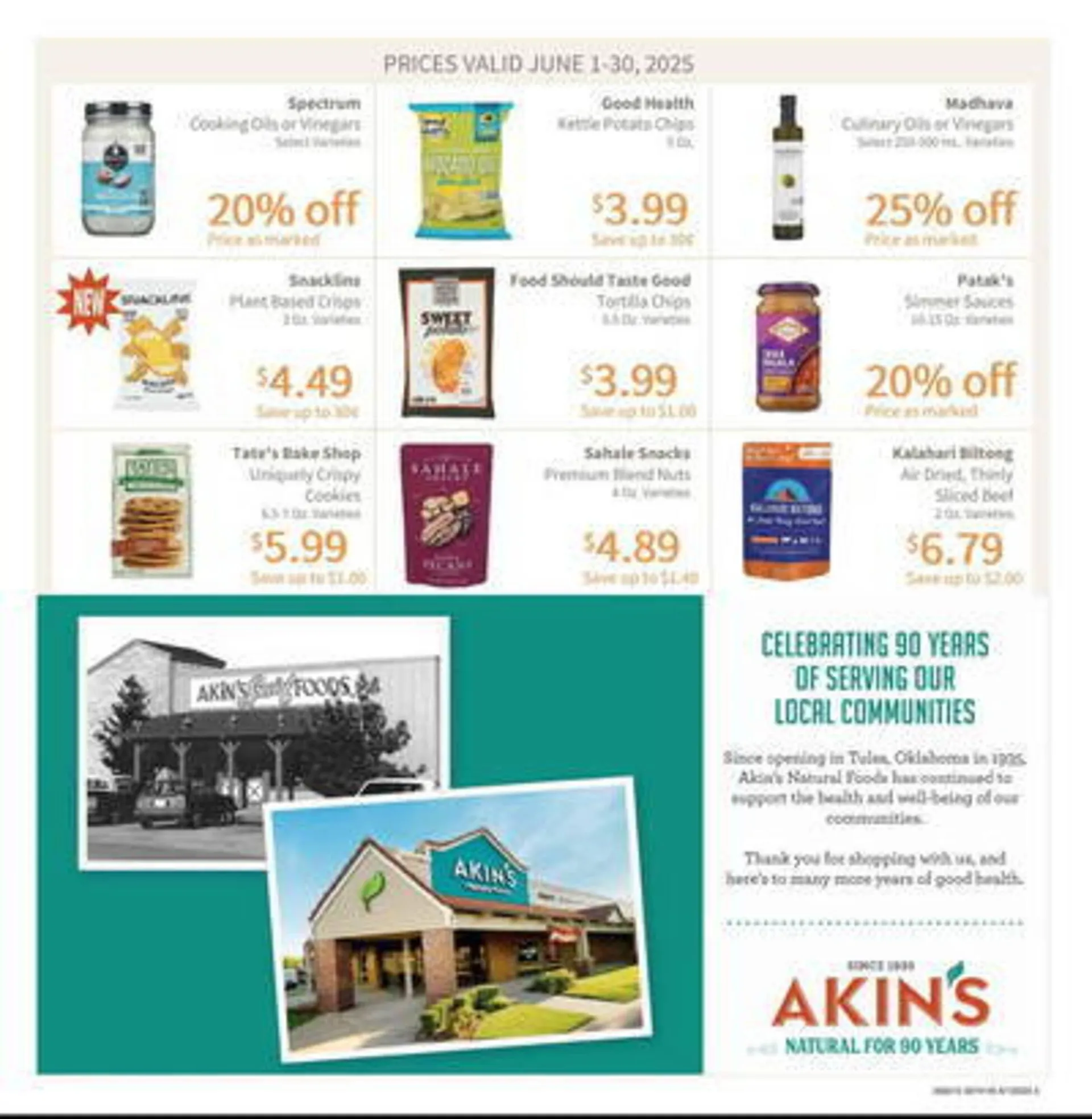 Weekly ad Akin's Natural Foods Weekly Ad from June 1 to June 30 2025 - Page 5