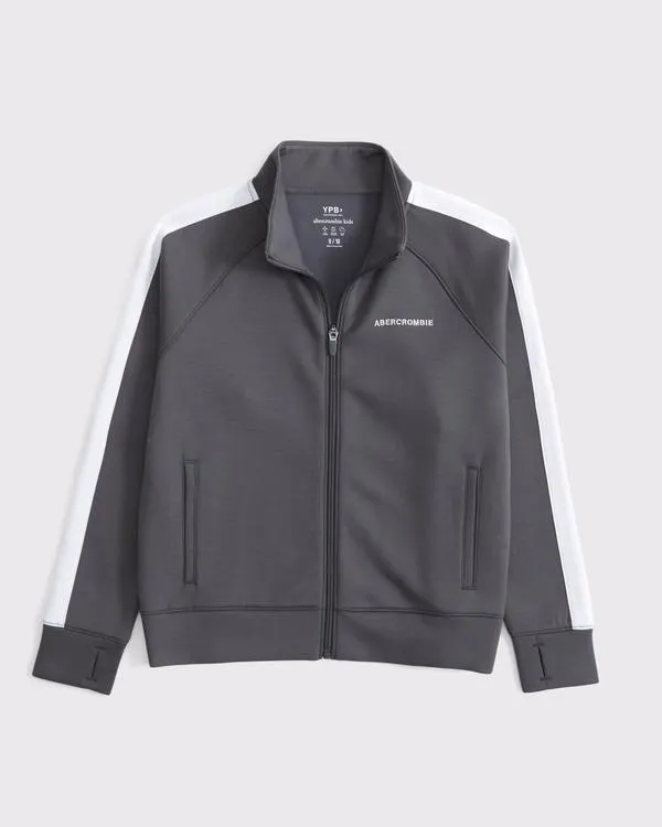 ypb neoknit logo track jacket