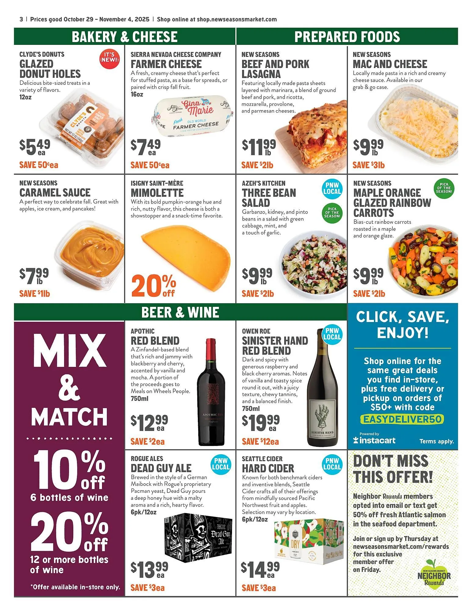 Weekly ad New Seasons Market weekly ad from October 29 to November 4 2025 - Page 3