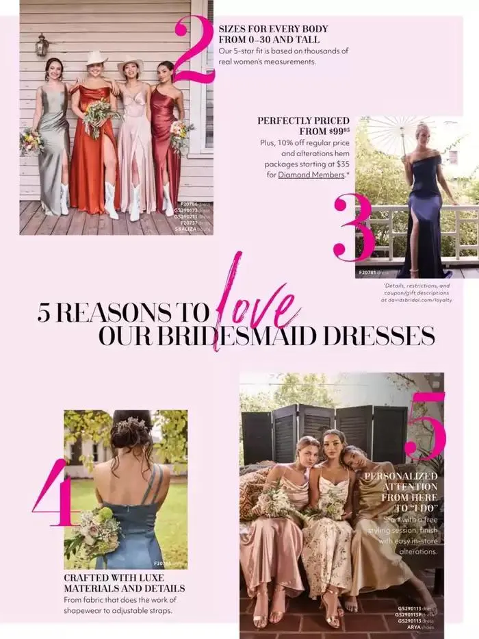 Weekly ad David's Bridal from March 25 to April 8 2025 - Page 5
