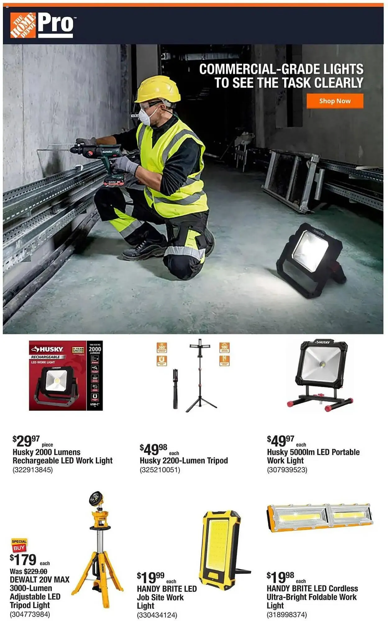 Weekly ad The Home Depot Weekly Ad from February 24 to March 3 2025 - Page 1