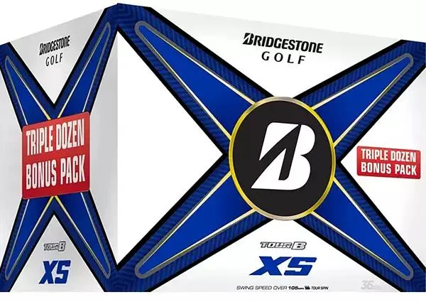 Bridgestone 2024 Tour B XS Golf Balls - 3 Dozen