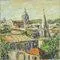 Pino Romanò, View of Rome, Oil Painting, 1990s
