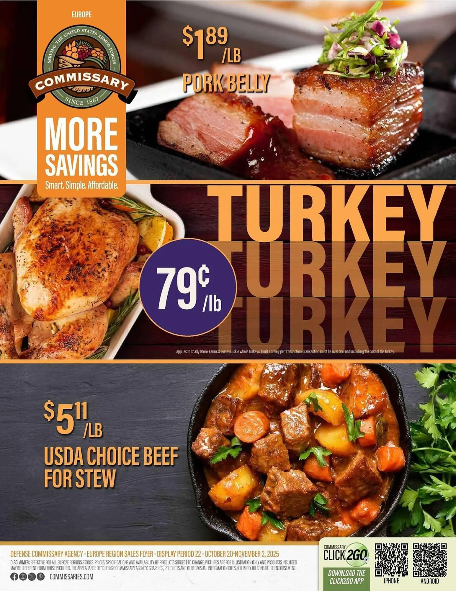 Commissary weekly ad - 1