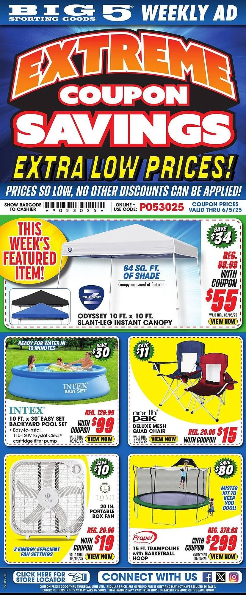 Weekly ad Big 5 Weekly Ad from May 30 to June 5 2025 - Page 1