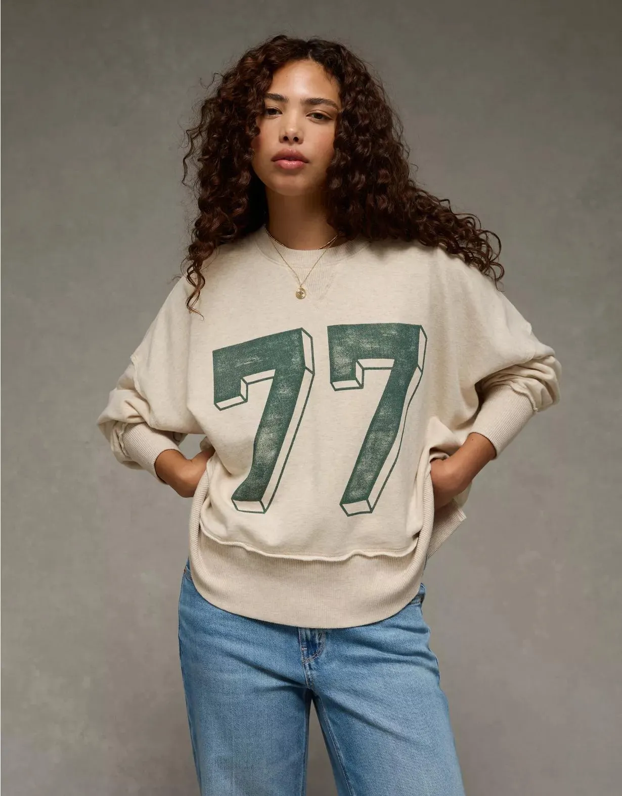 AE Big Hug Graphic Sweatshirt