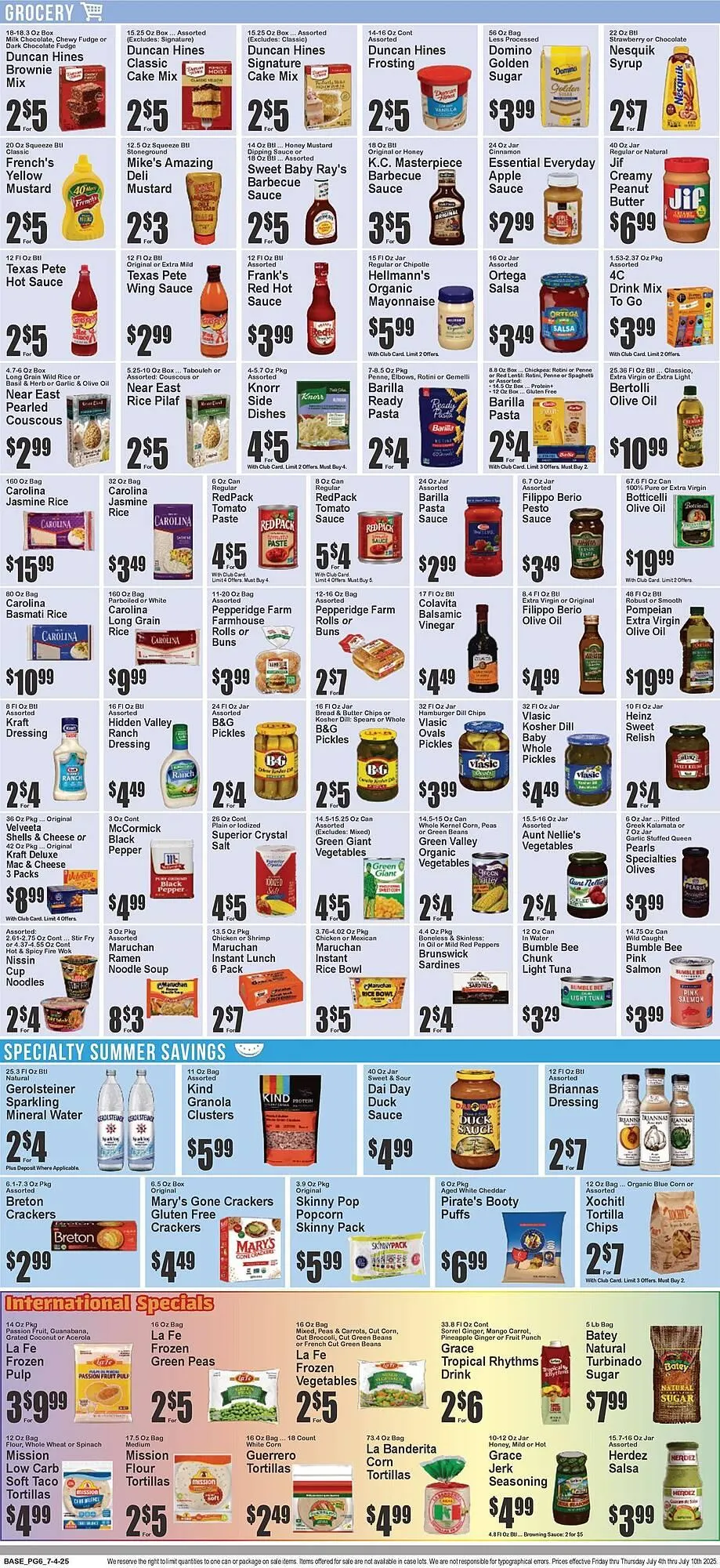 Weekly ad The Food Emporium Weekly Ad from July 4 to July 10 2025 - Page 7