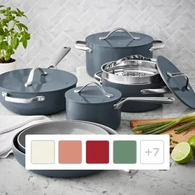Member's Mark 11-Piece Modern Ceramic Cookware Set