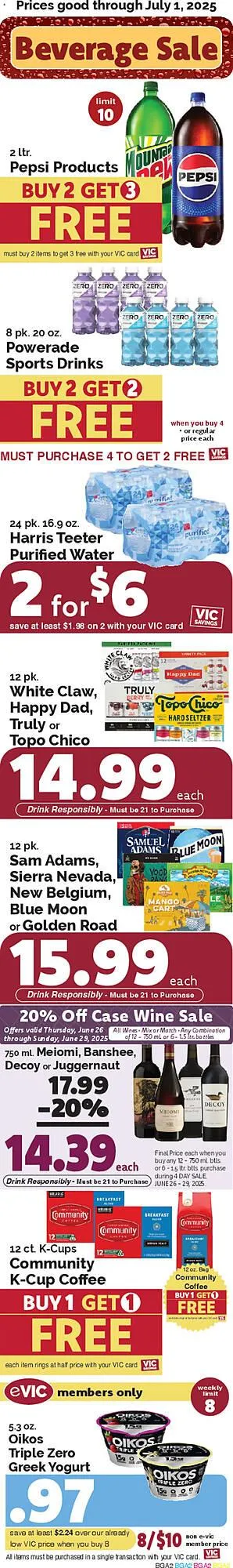 Weekly ad Harris Teeter Weekly Ad from June 25 to July 1 2025 - Page 2