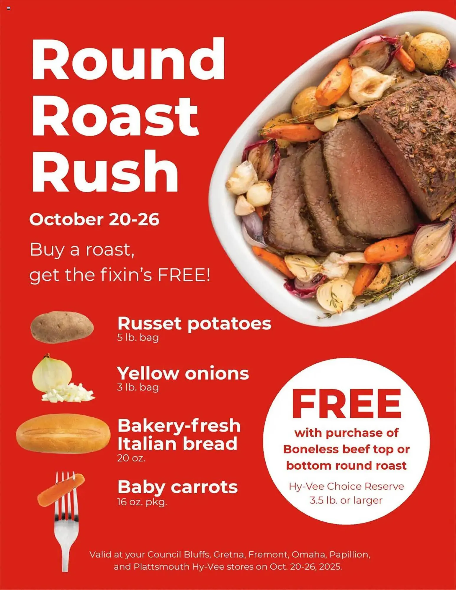 Weekly ad Hy-Vee weekly ad from October 20 to October 27 2025 - Page 1