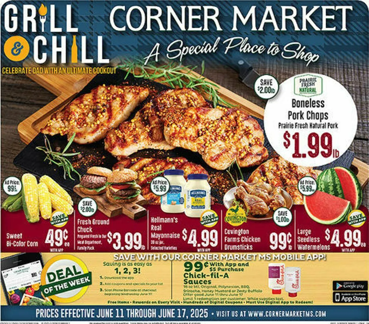 Weekly ad Corner Market from June 11 to June 17 2025 - Page 1