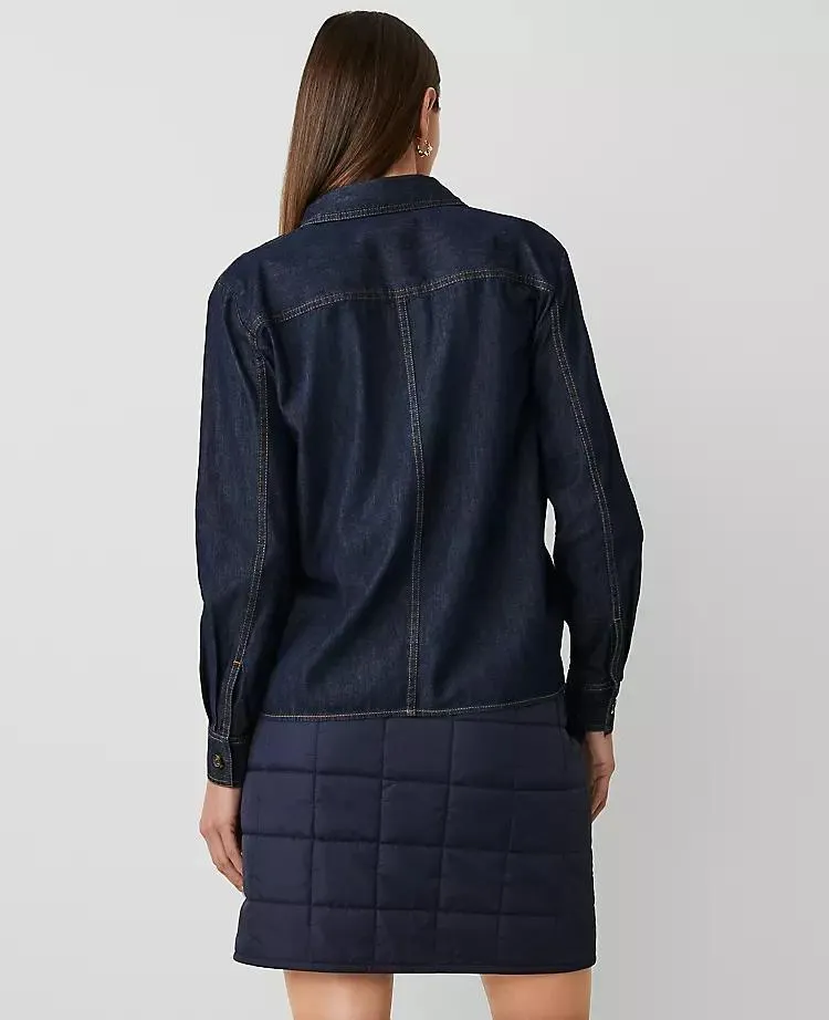 Relaxed Chambray Shirt