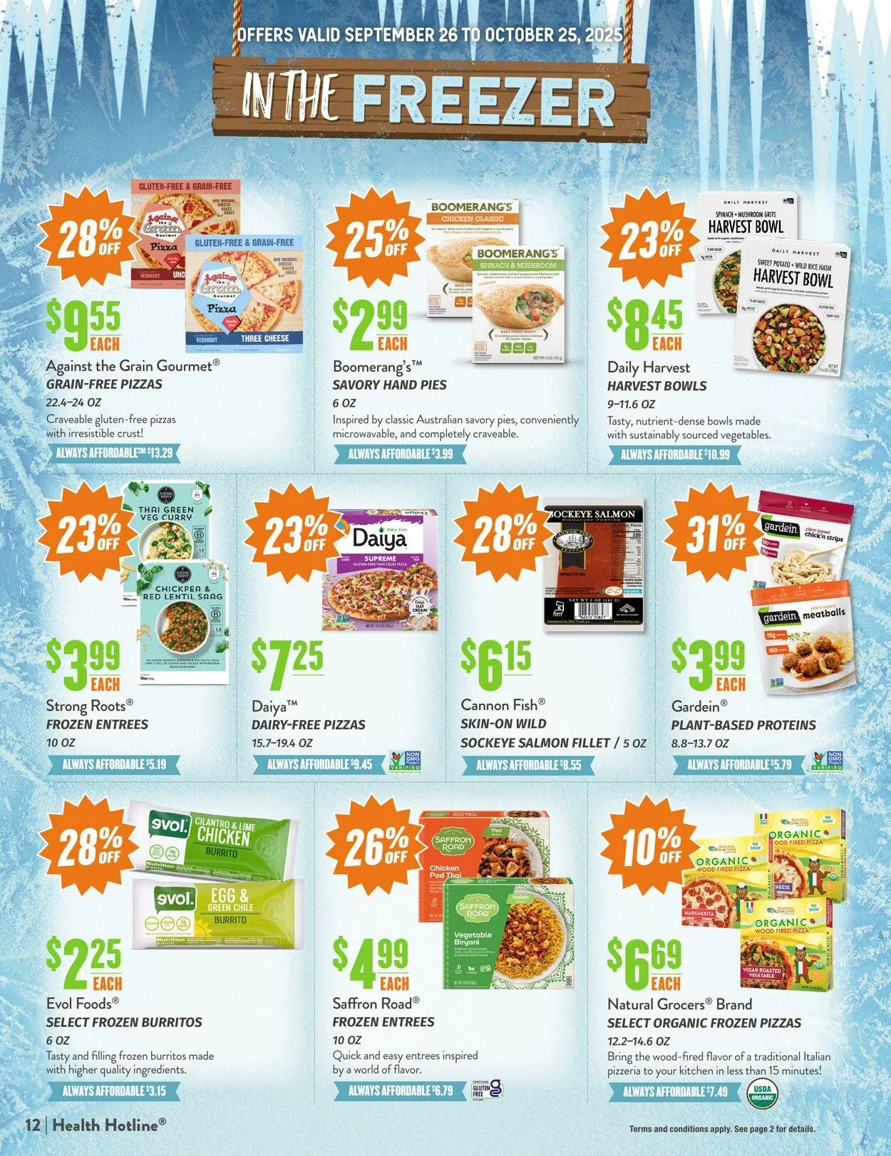 Weekly ad Natural Grocers from September 24 to October 17 2025 - Page 12