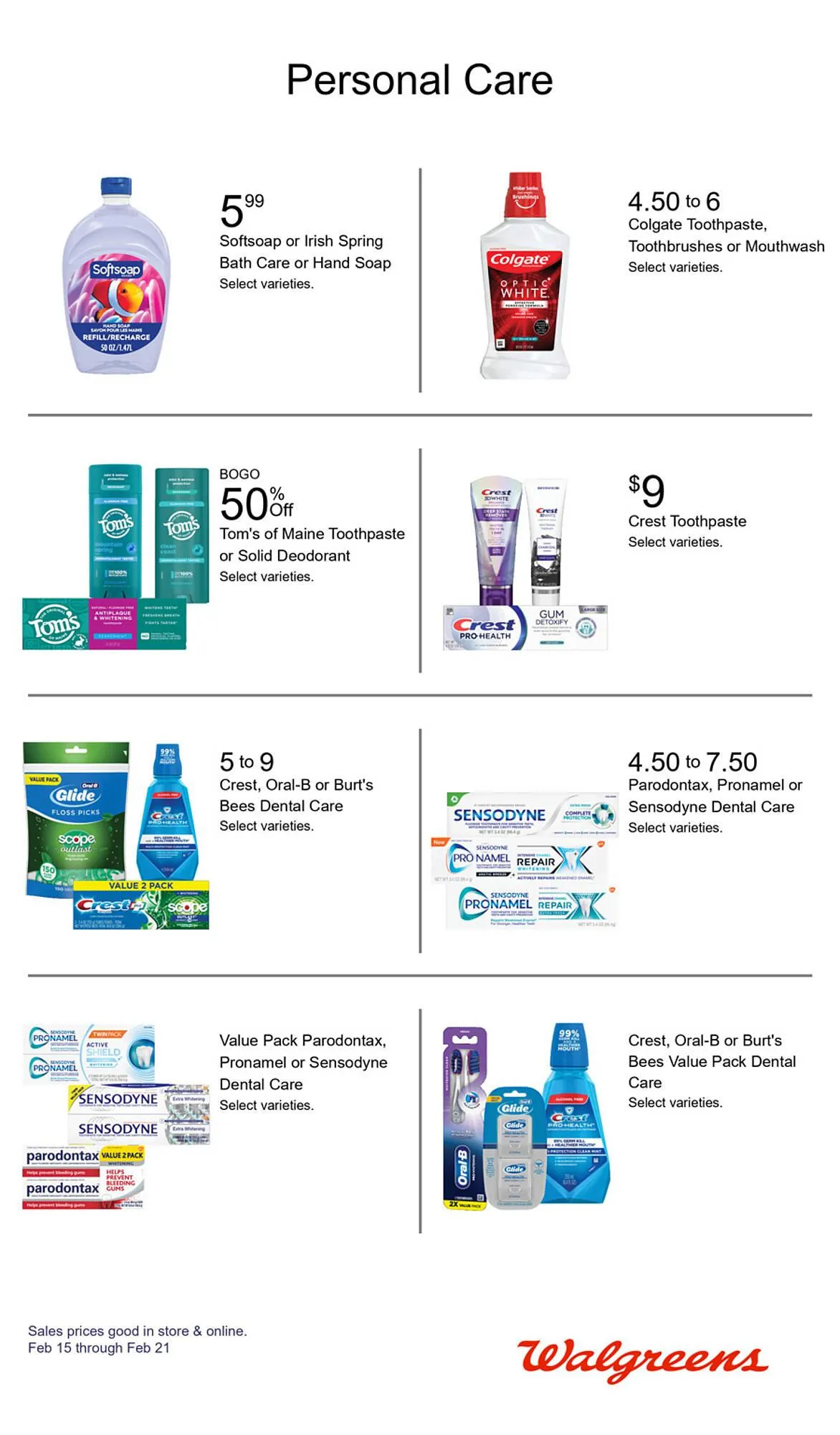 Weekly ad Walgreens weekly ad from February 15 to February 21 2026 - Page 21