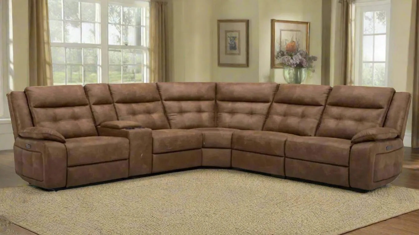 Cordova Reclining Sectional by Best Home