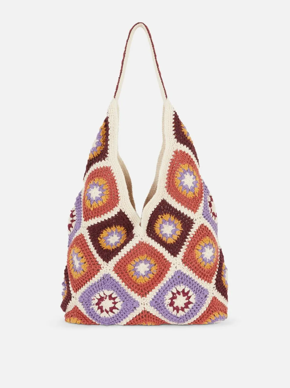 Rita Ora Crochet Shopper Bag