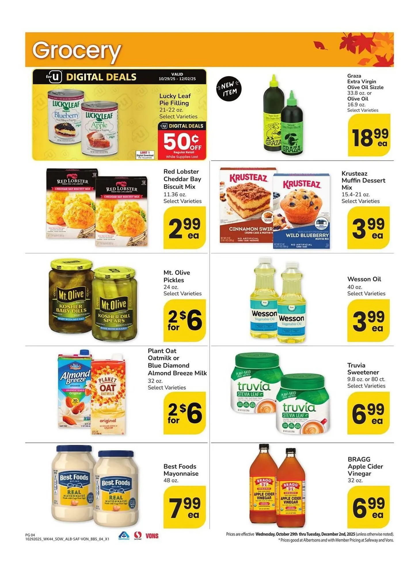 Weekly ad Albertsons weekly ad from October 29 to December 2 2025 - Page 4
