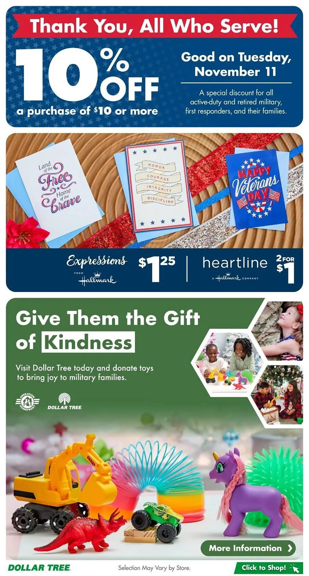 Weekly ad Dollar Tree weekly ad from November 1 to December 14 2025 - Page 10