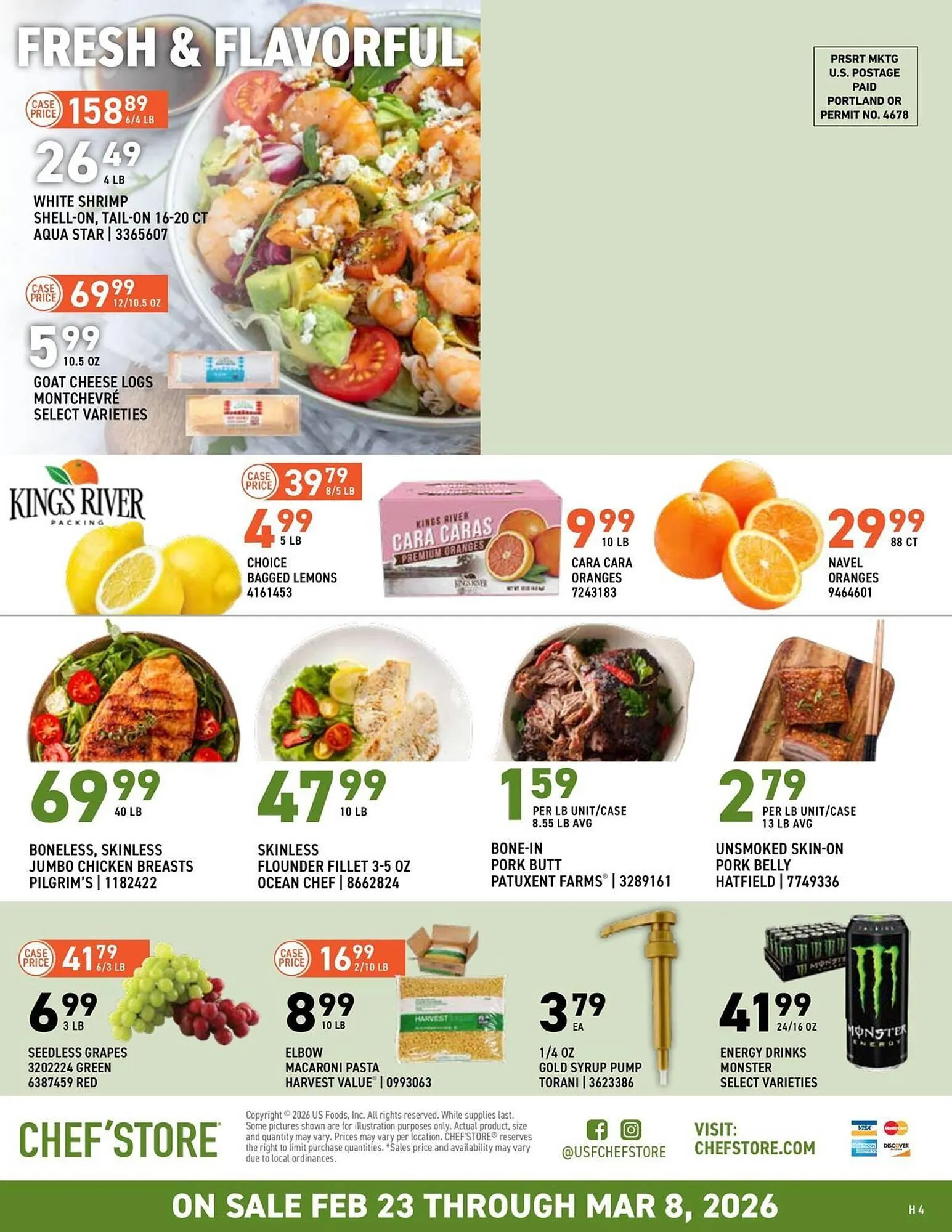 Weekly ad US Foods Chef's Store weekly ad from February 23 to March 8 2026 - Page 4