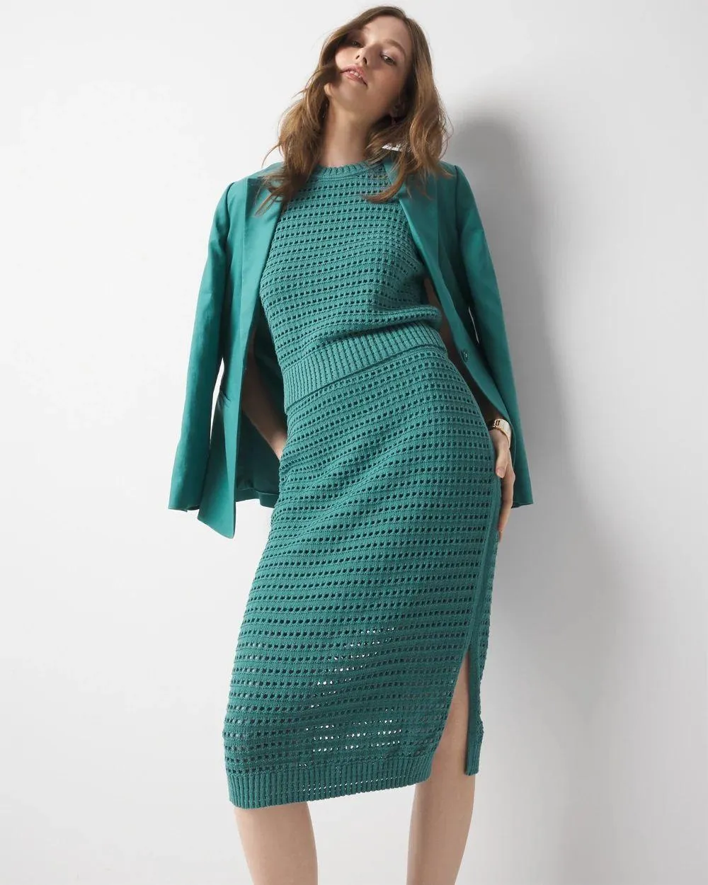 Crochet Pencil Skirt