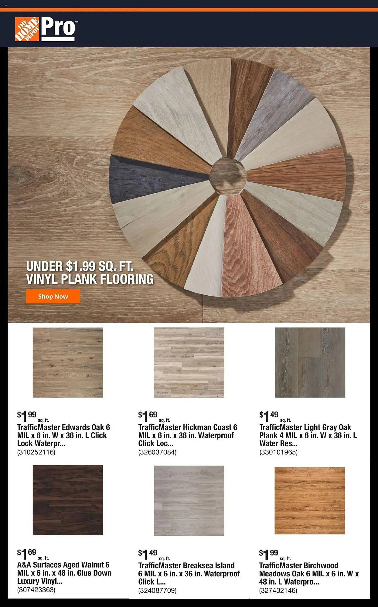 Weekly ad The Home Depot flyer from December 29 to January 6 2026 - Page 1