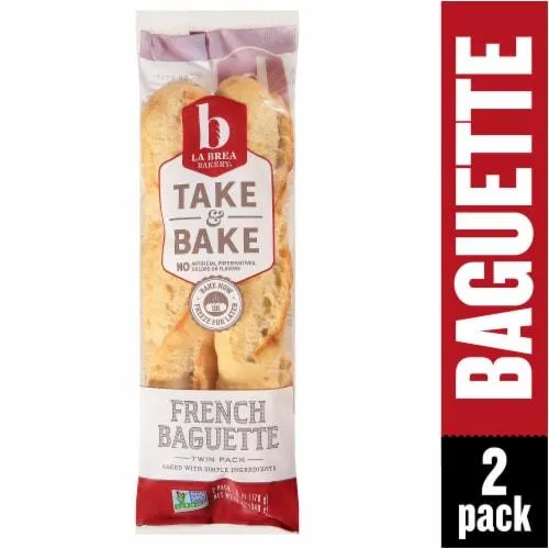 La Brea Bakery Take & Bake Twin Pack French Baguette
