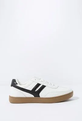 Lace Up Colourblock Sneaker