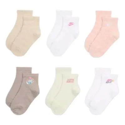 Little Kids' Nike Little Kids' Flow-Ral 6 Pack 6 Pack Ankle Socks