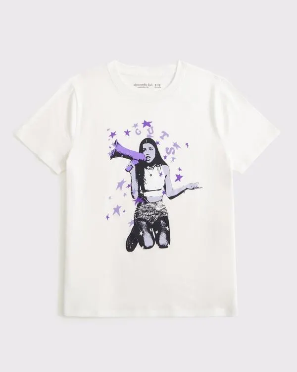 oversized olivia rodrigo graphic tee