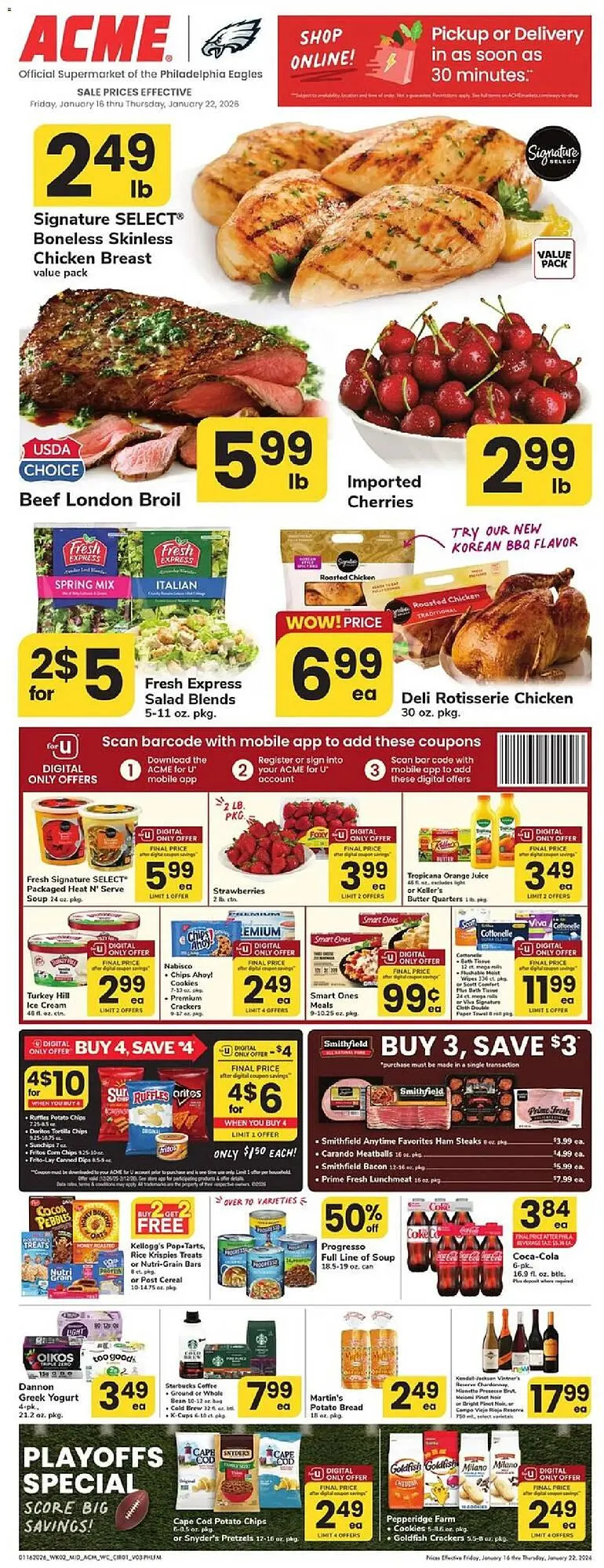 Weekly ad ACME weekly ad from January 16 to January 22 2026 - Page 1