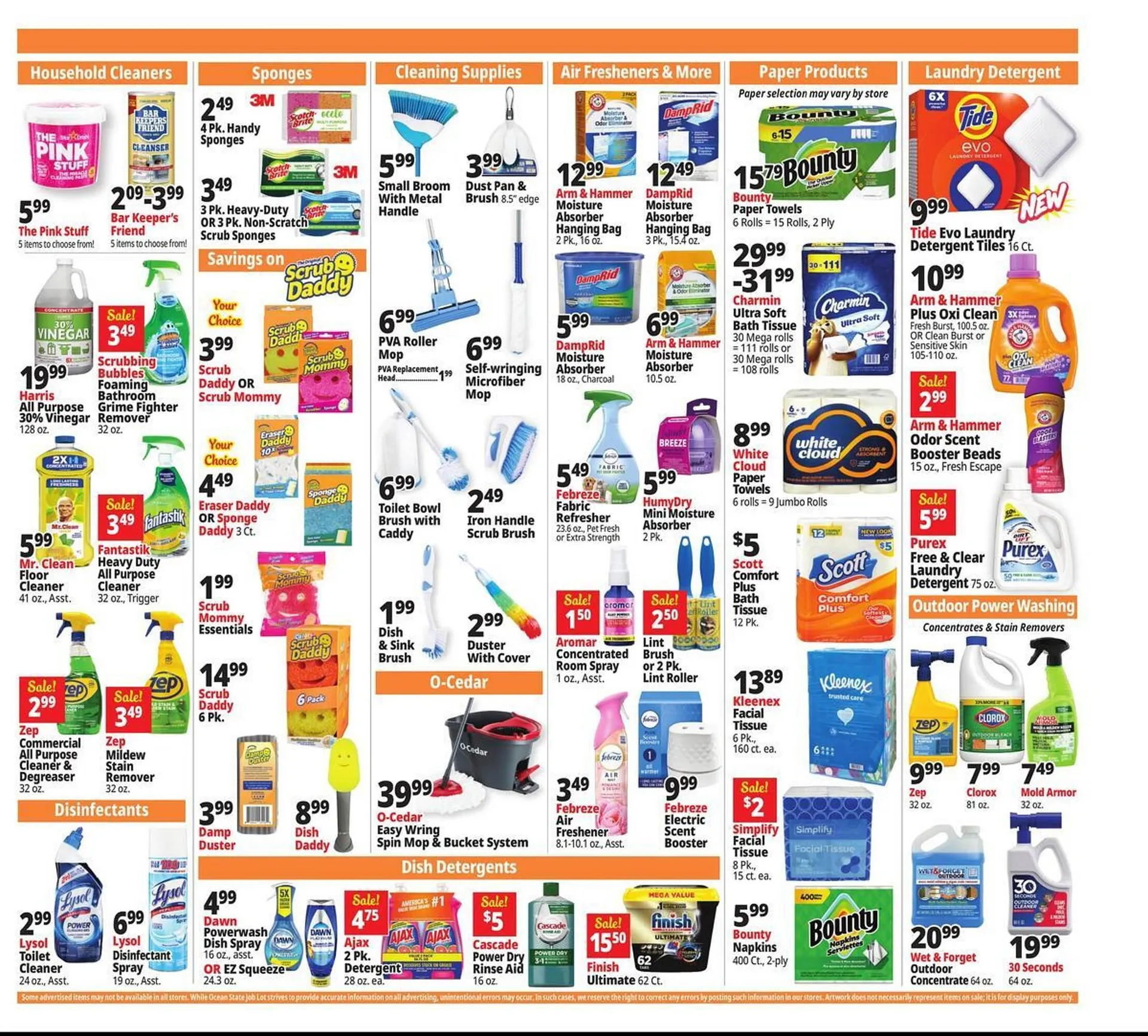 Weekly ad Ocean State Job Lot flyer from May 7 to May 13 2026 - Page 20