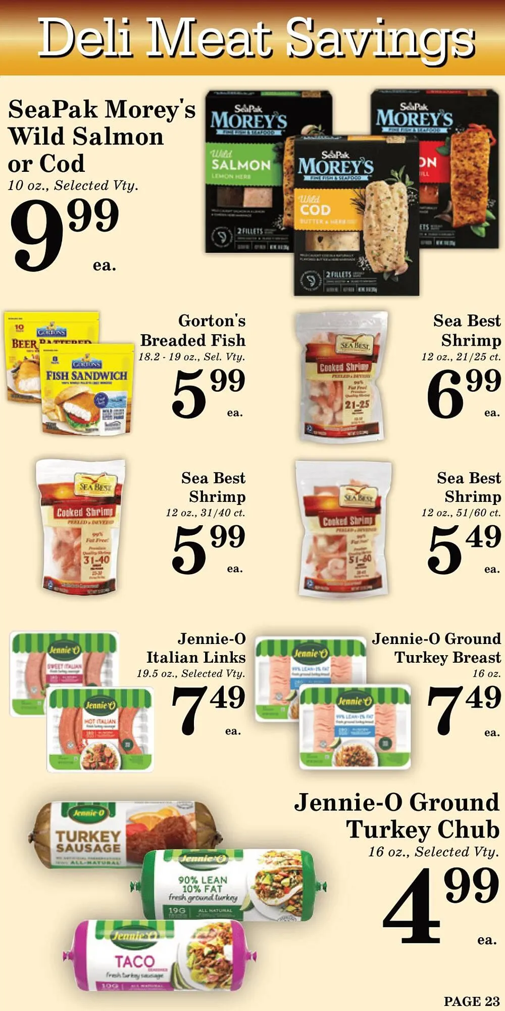 Weekly ad Harvest Foods weekly ad from March 4 to March 31 2026 - Page 24
