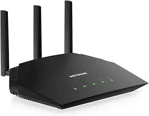 NETGEAR 4-Stream WiFi 6 Router (R6700AXS) – with 1-Year Armor Internet Security - AX1800 Wireless Speed (Up to 1.8 Gbps) | Coverage up to 1,500 sq. ft., 20+ Devices