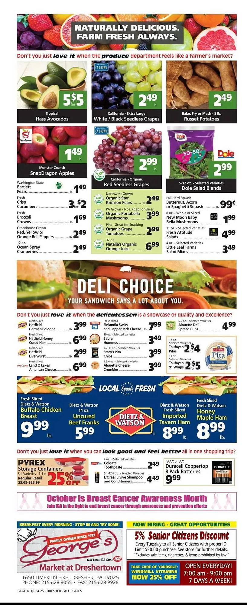 Weekly ad George's Market weekly ad from October 24 to October 30 2025 - Page 4