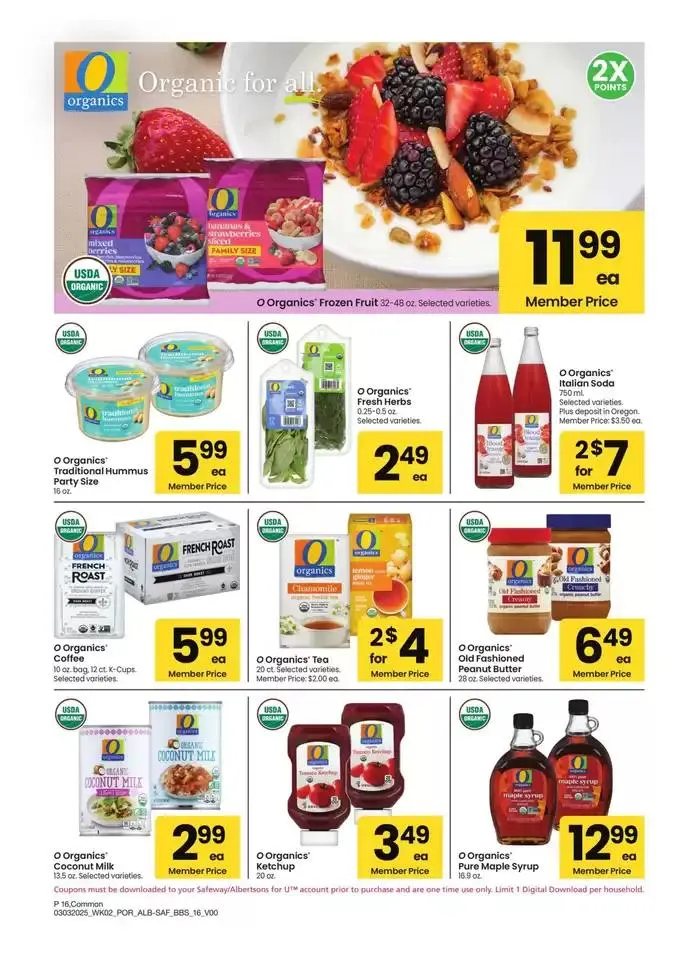 Weekly ad Albertsons - Portland - BBS from March 3 to March 30 2025 - Page 16