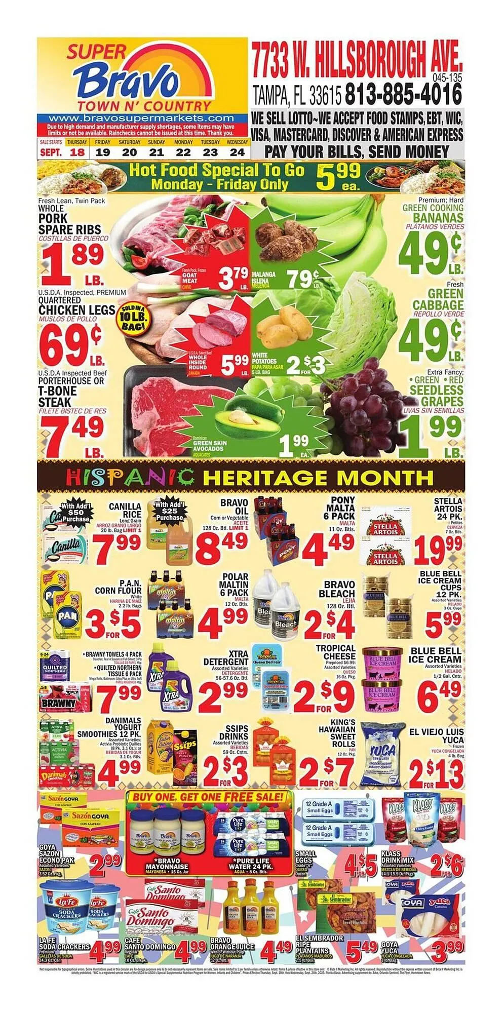 Bravo Supermarkets weekly ad - 1