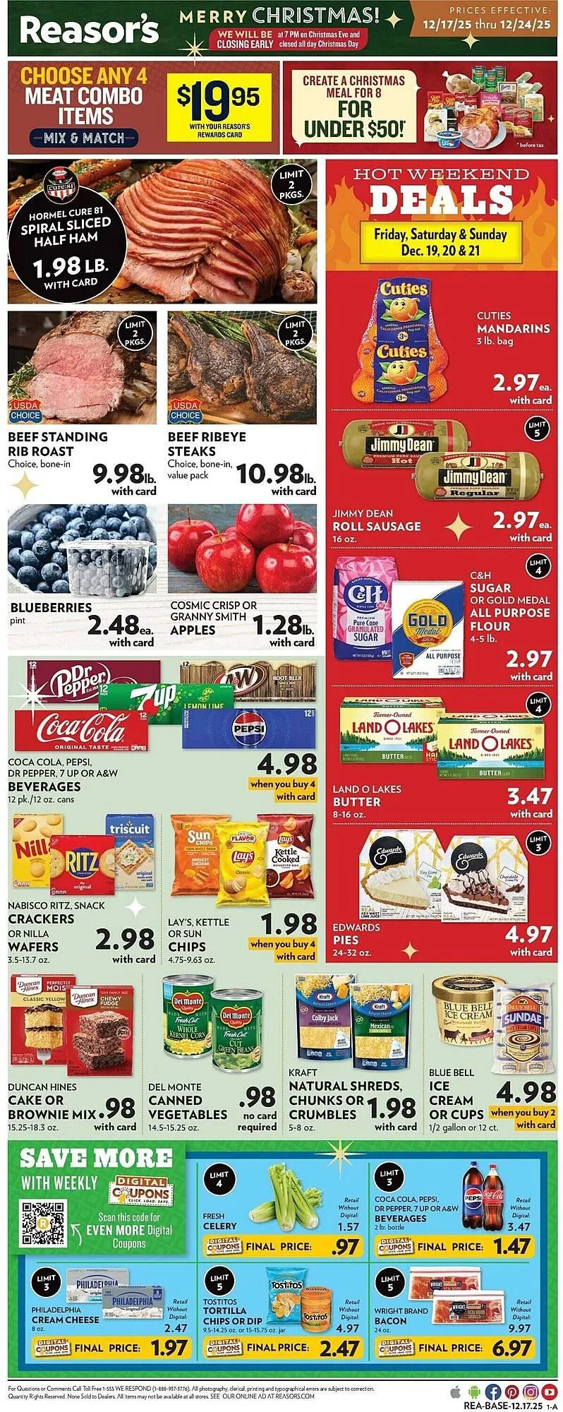 Weekly ad Reasors weekly ad from December 17 to December 24 2025 - Page 1