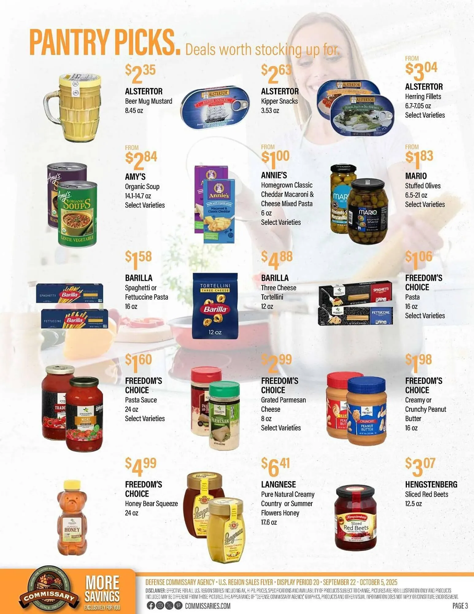 Weekly ad Commissary weekly ad from September 22 to October 5 2025 - Page 3