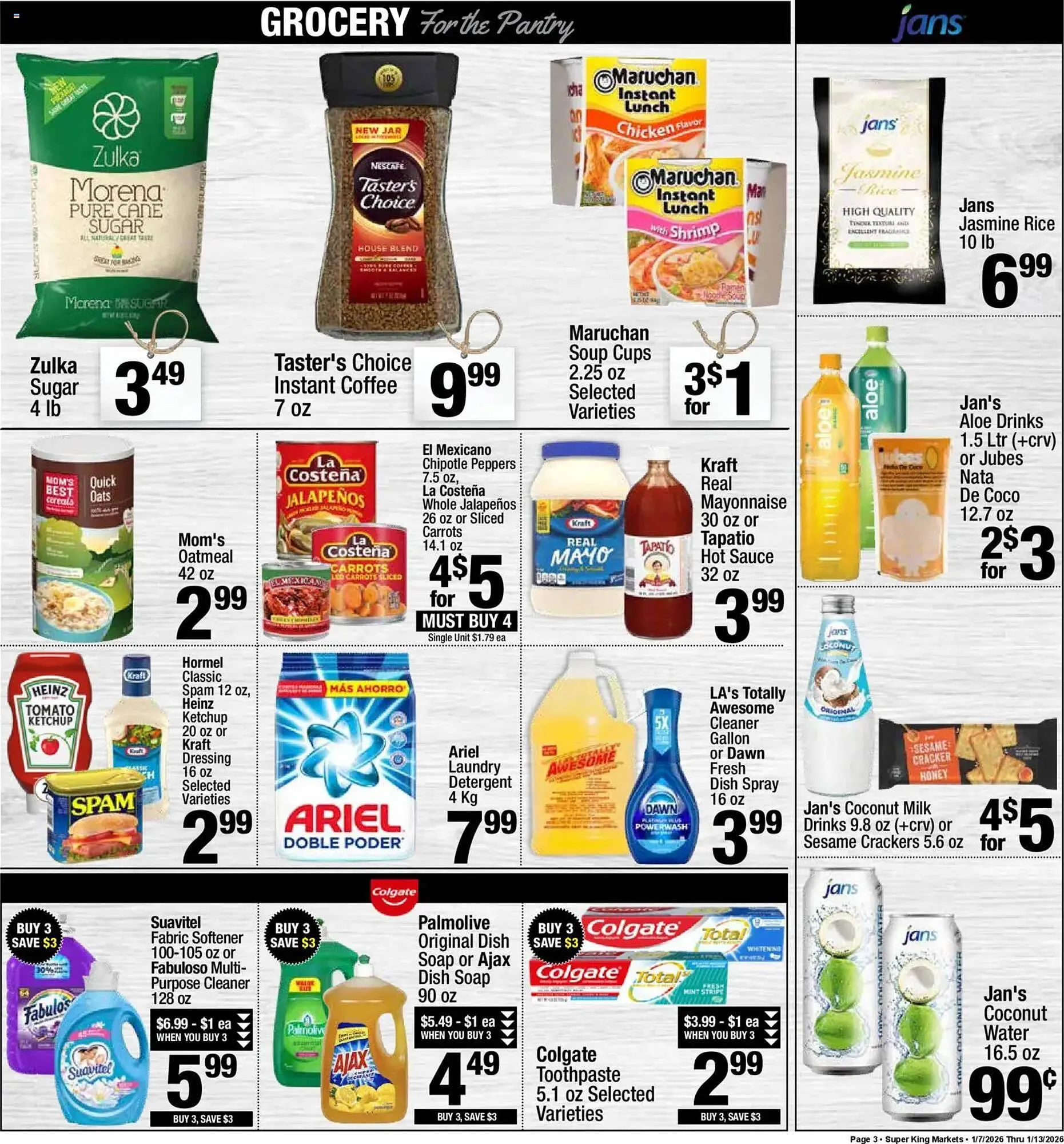 Weekly ad Super King Markets weekly ad from January 7 to January 14 2026 - Page 3